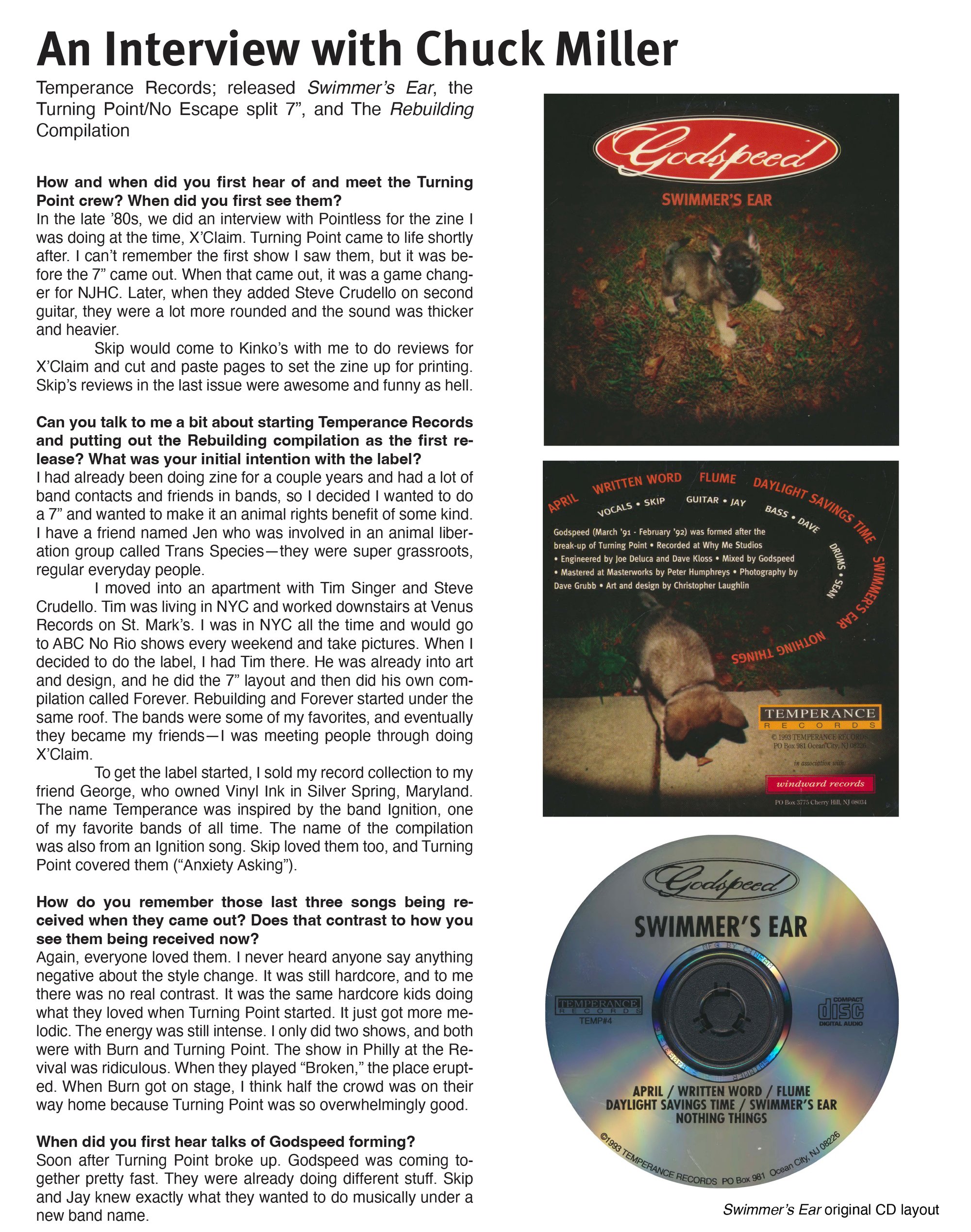Godspeed fanzine/book