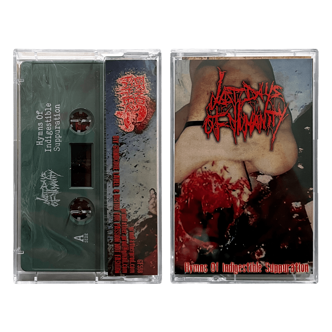 Last Days Of Humanity 'Hymns Of Indigestible Suppuration' Cassette