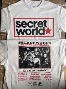 Secret World - Japan Tour Shirt