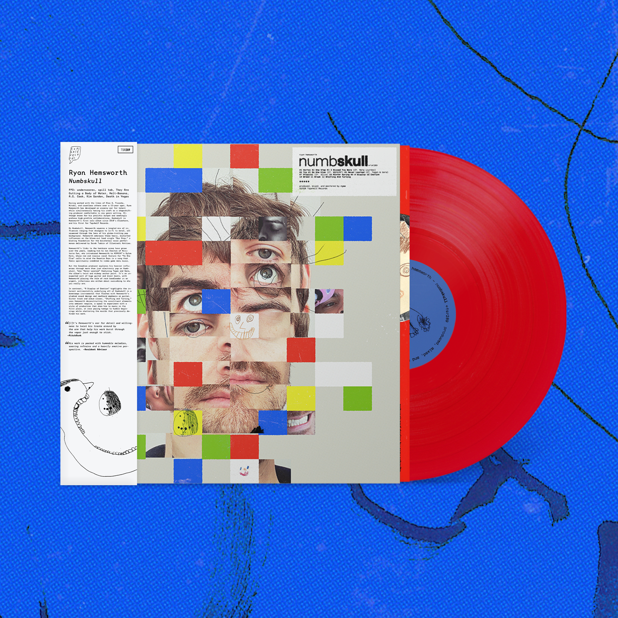 Product shots of Ryan Hemsworth - Numbskull