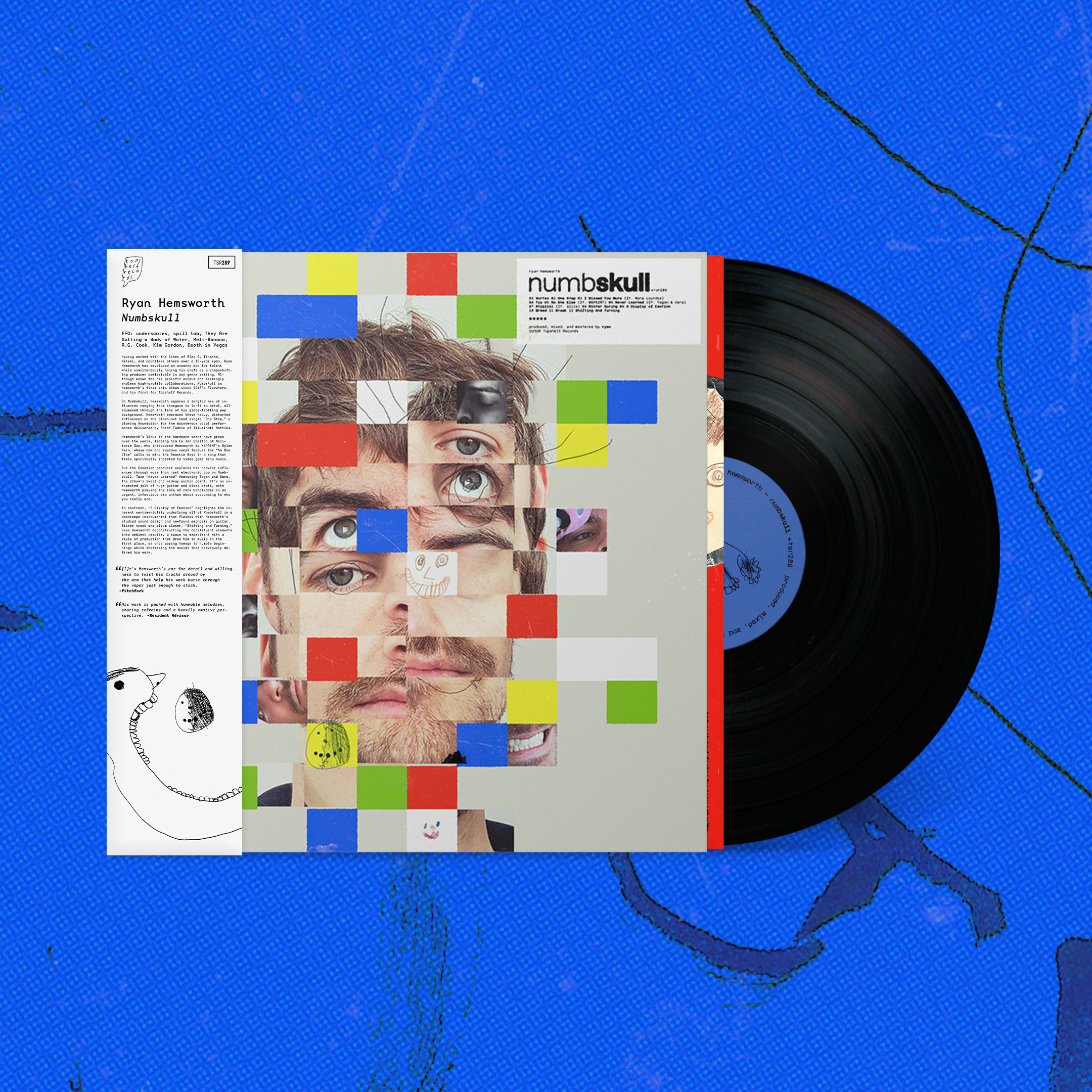 Product shots of Ryan Hemsworth - Numbskull