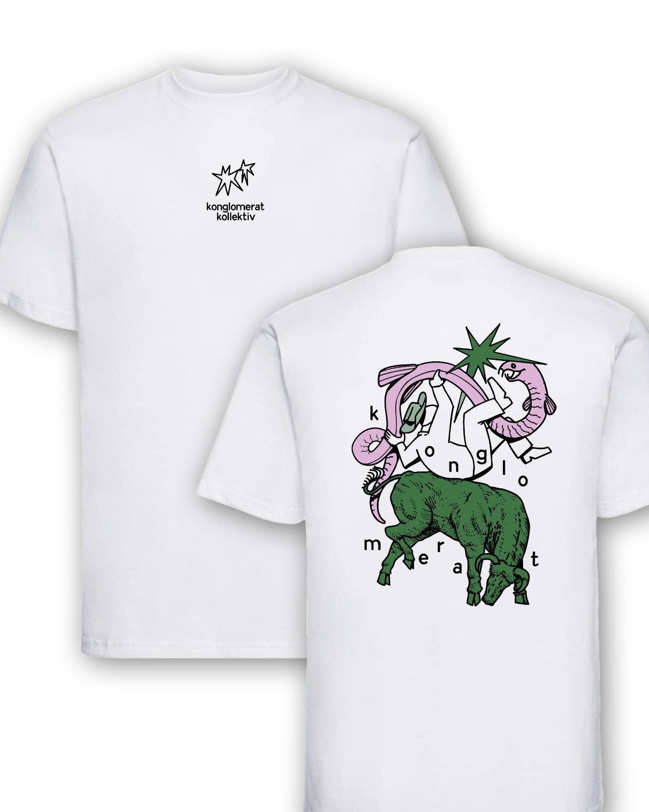 Konglomerat Kollektiv x Mäd Mäm x Shaky Lineweber Shirt