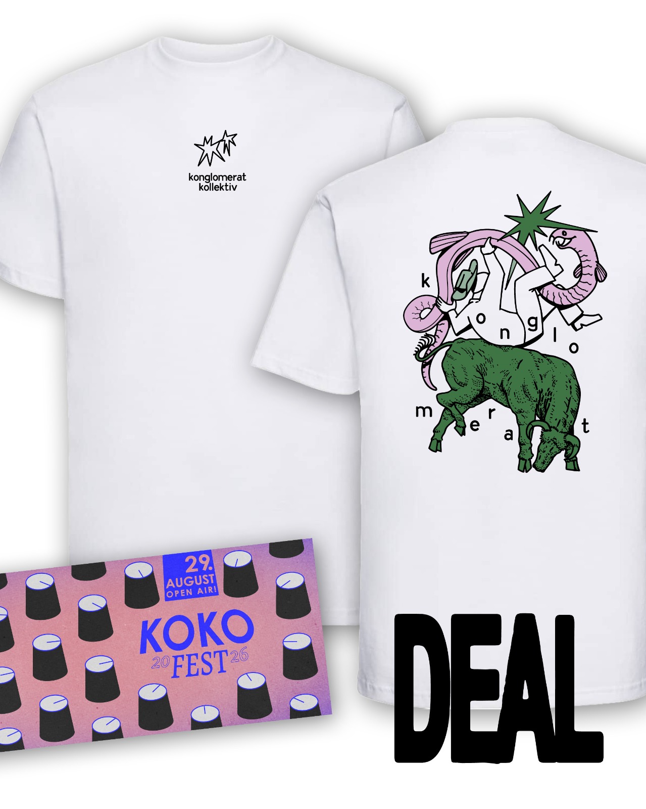 KOKOFEST 26 Ticket + KOKO-Shirt