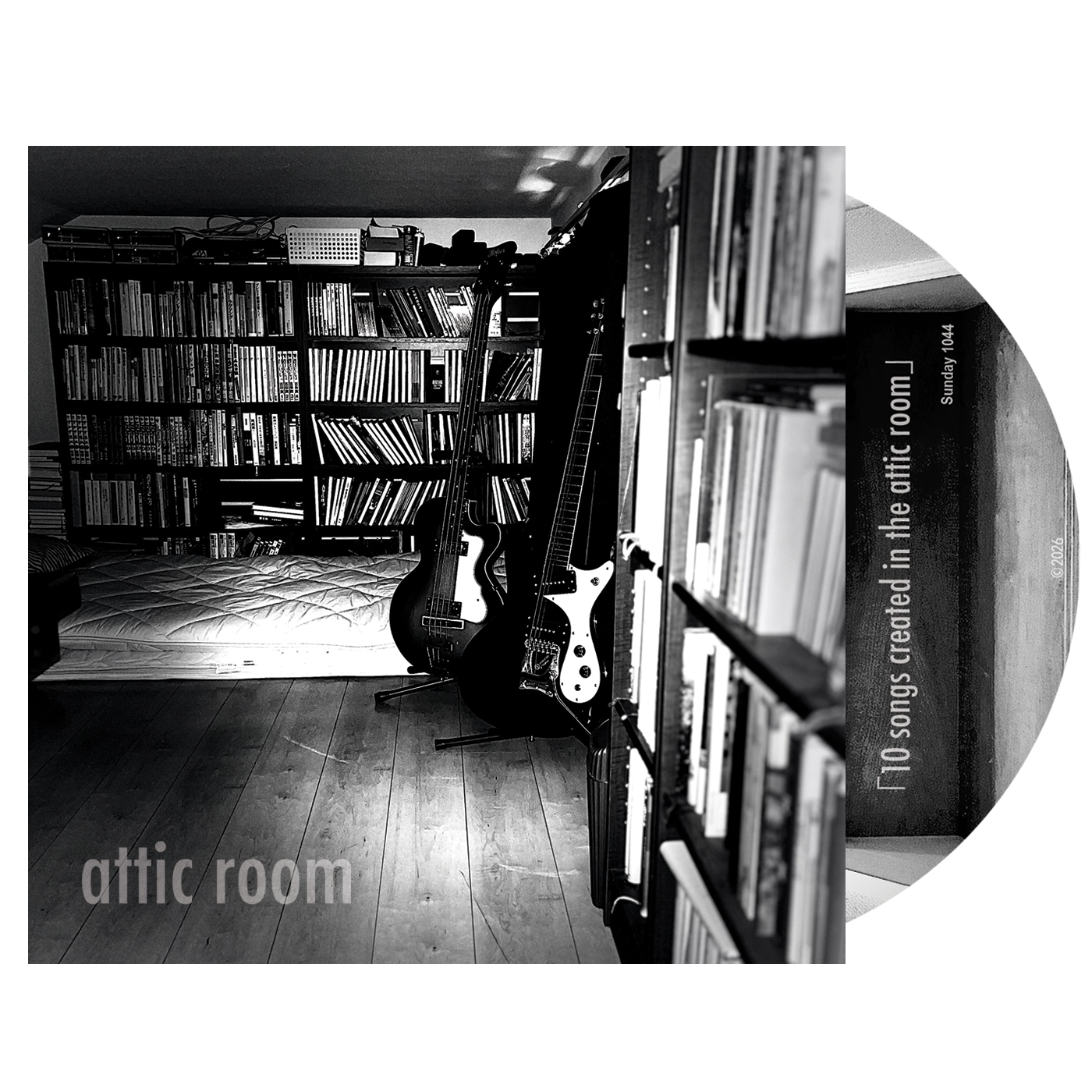 Pre-order Attic Room - 10 songs created from the attic room