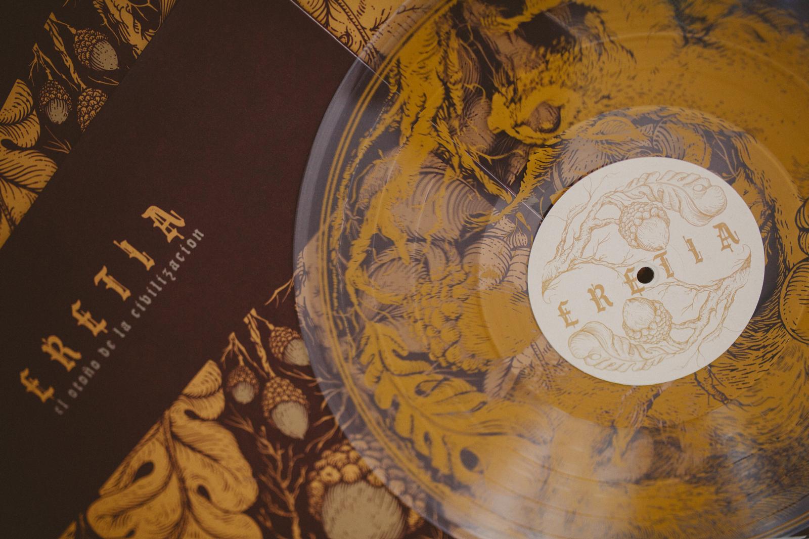 ERETIA - EL OTOÑO DE LA CIVILIZACION - One screen-printed side LP