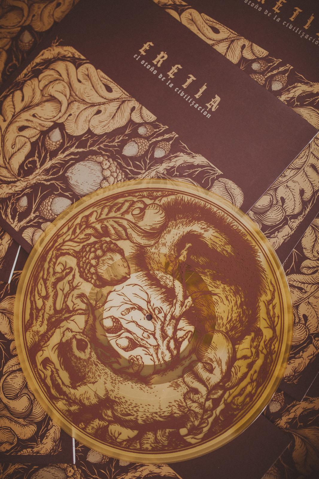 ERETIA - EL OTOÑO DE LA CIVILIZACION - One screen-printed side LP