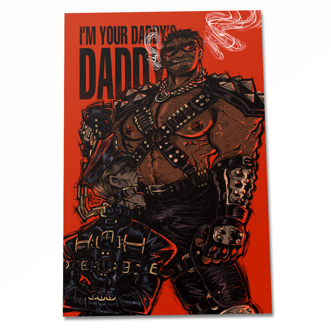 Prints: REBH Leather Chrisker