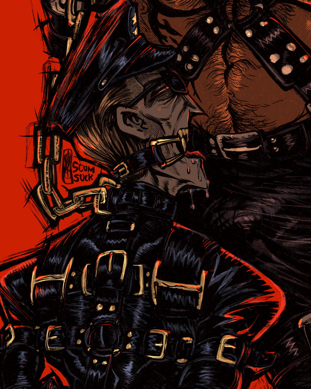 Prints: REBH Leather Chrisker