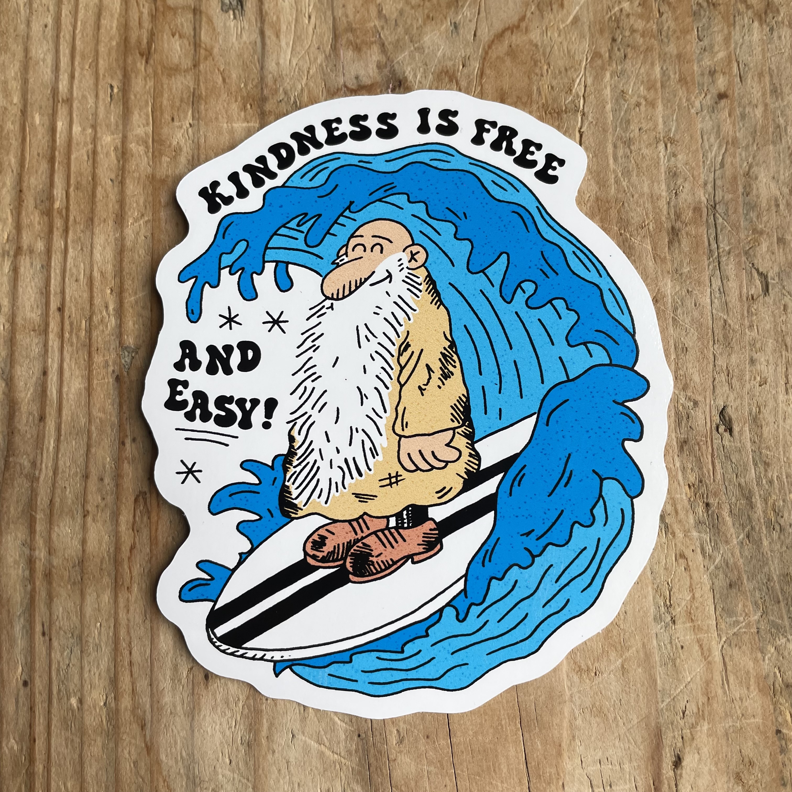 Kindness is easy sticker