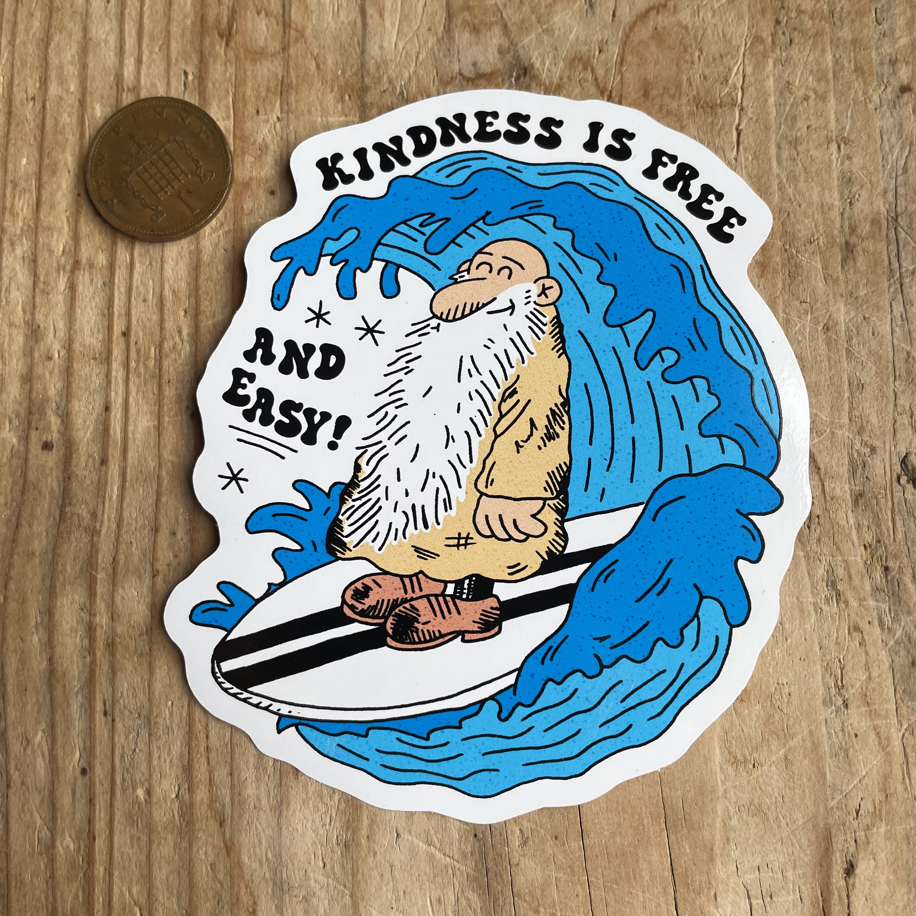 Kindness is easy sticker