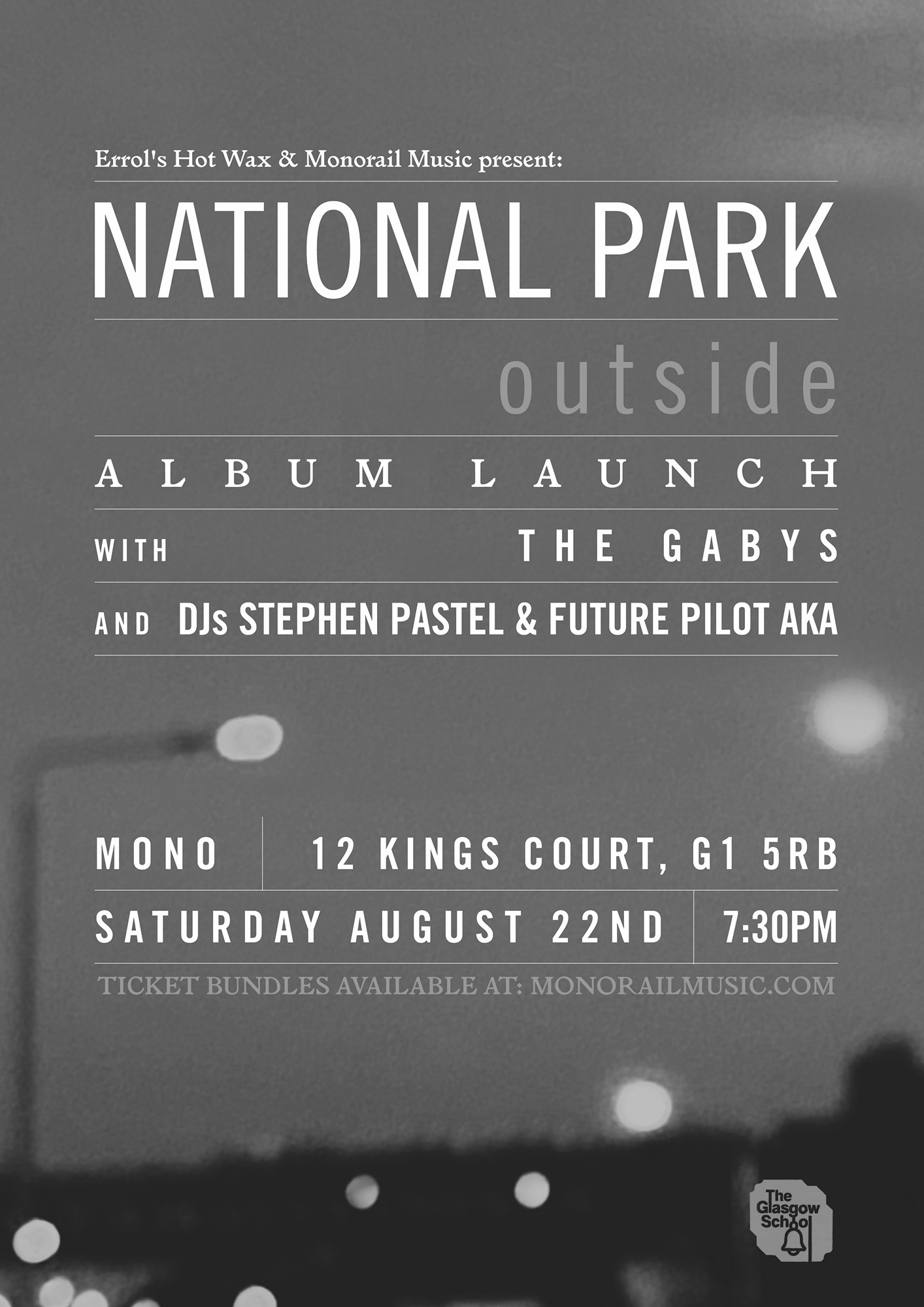 National Park - outside - Album Launch