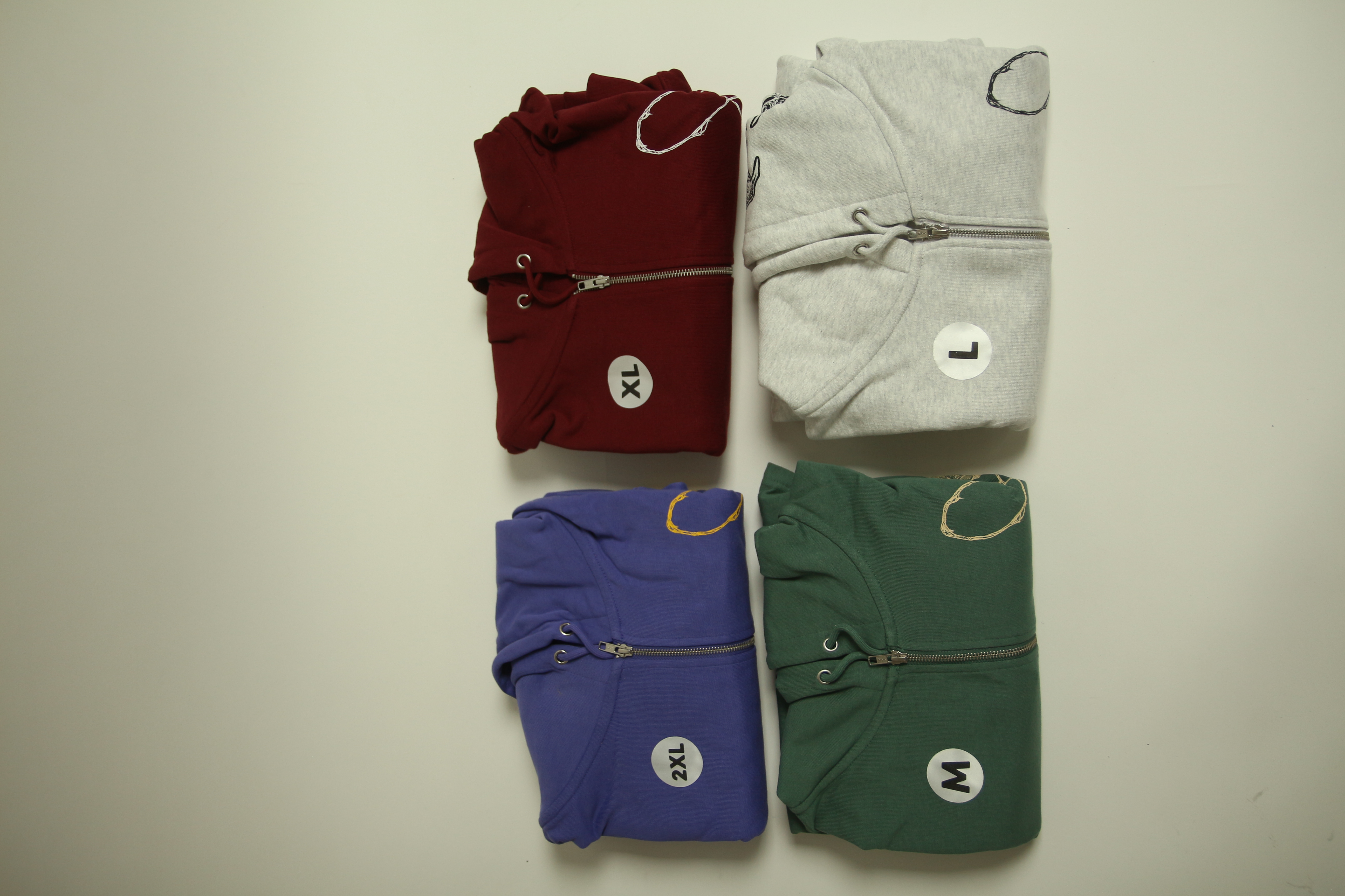 Eremit - Der Würfel von Gô, Zipped Hoodie