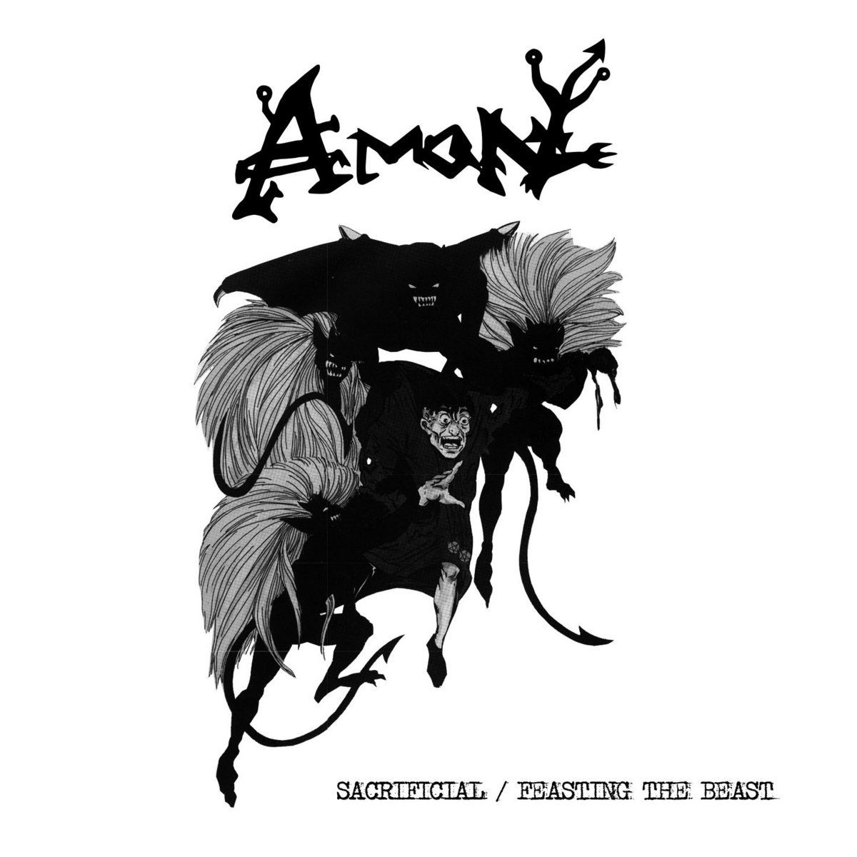 AMON - Sacrificial / Feasting The Beast