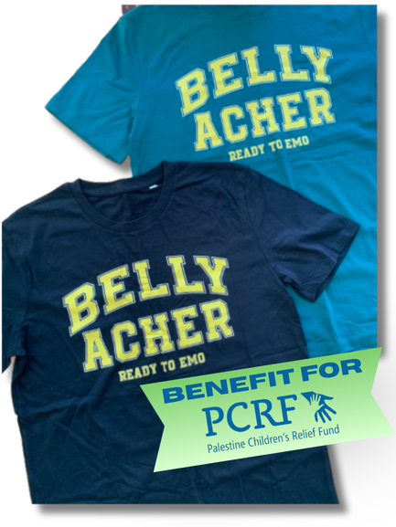 BELLYACHER - Ready to Emo shirt - BENEFIT for Palestinian Children's Relief Fund