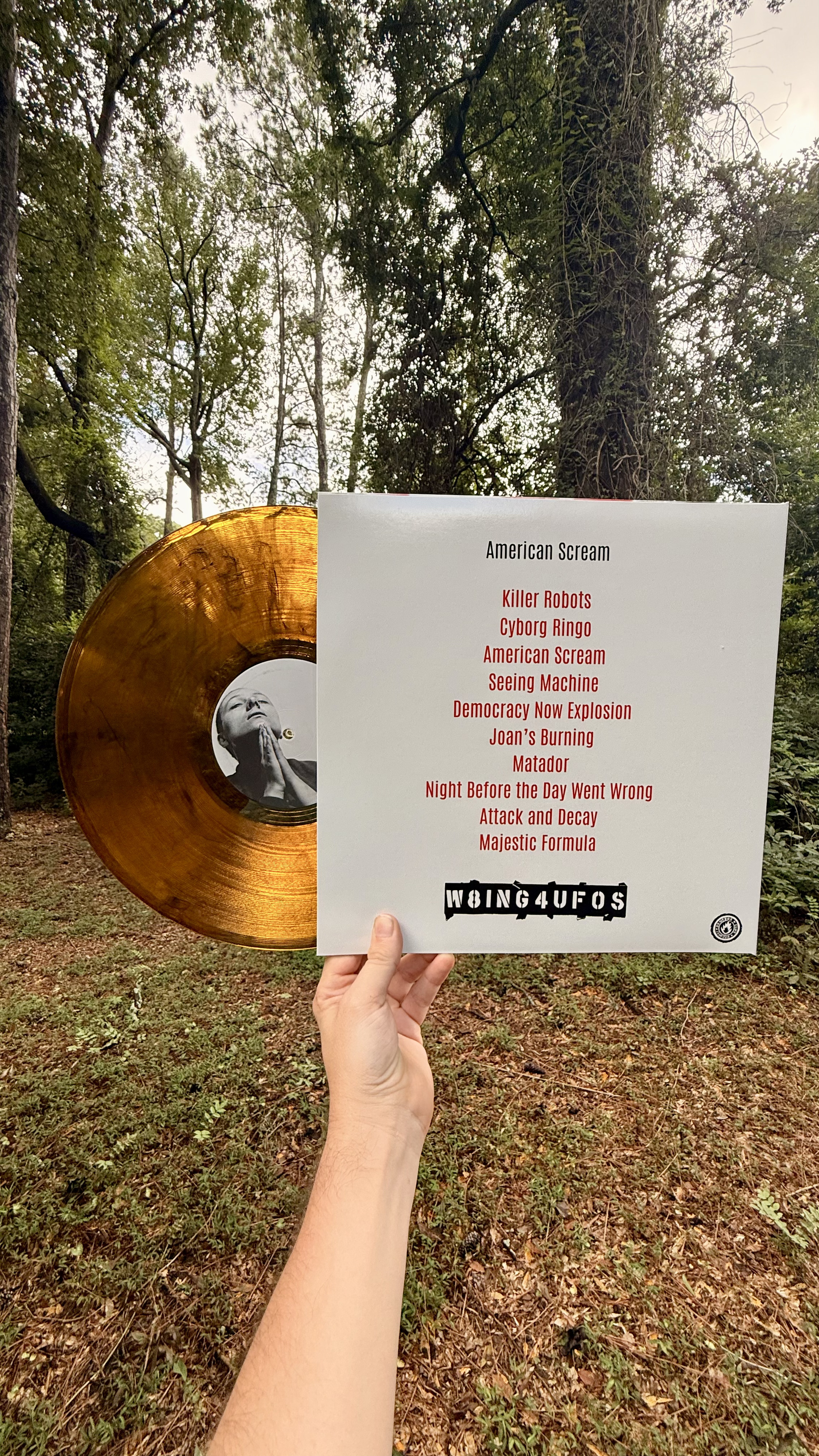 W8ING4UFOS - American Scream LP