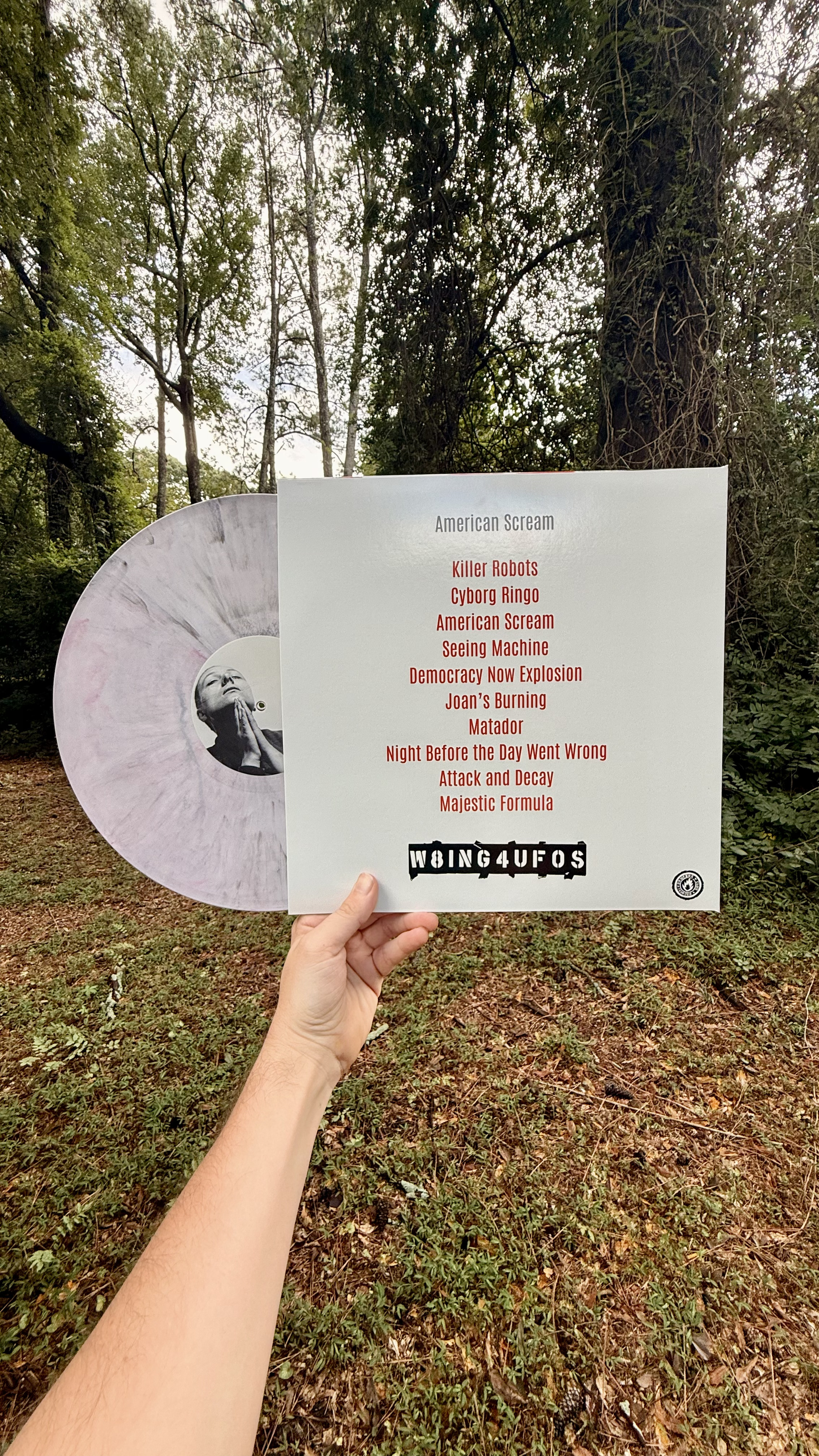 W8ING4UFOS - American Scream LP