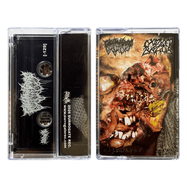 Golem Of Gore / Oxidised Razor 'Only Gore Is Real (Split)' Cassette
