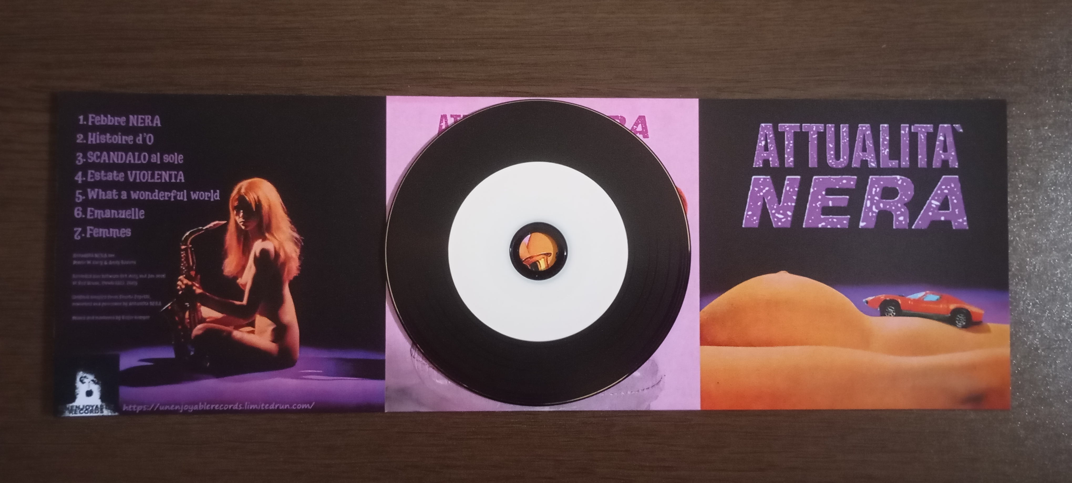 (UNJ-37) Attualità Nera - A Noise Tribute To Fausto Papetti