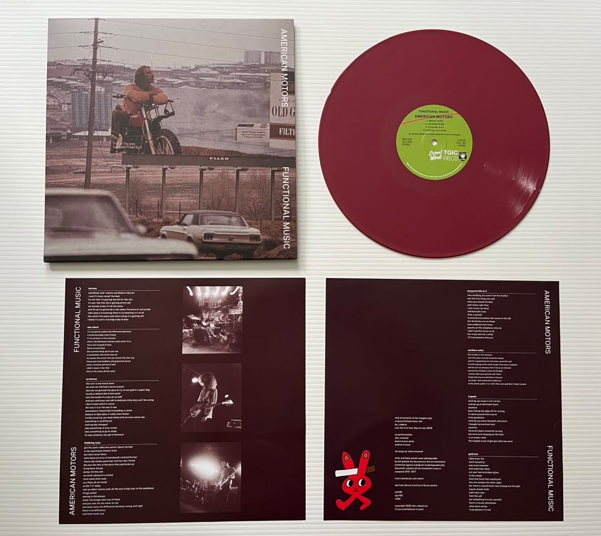 AMERICAN MOTORS - Functional Music LP
