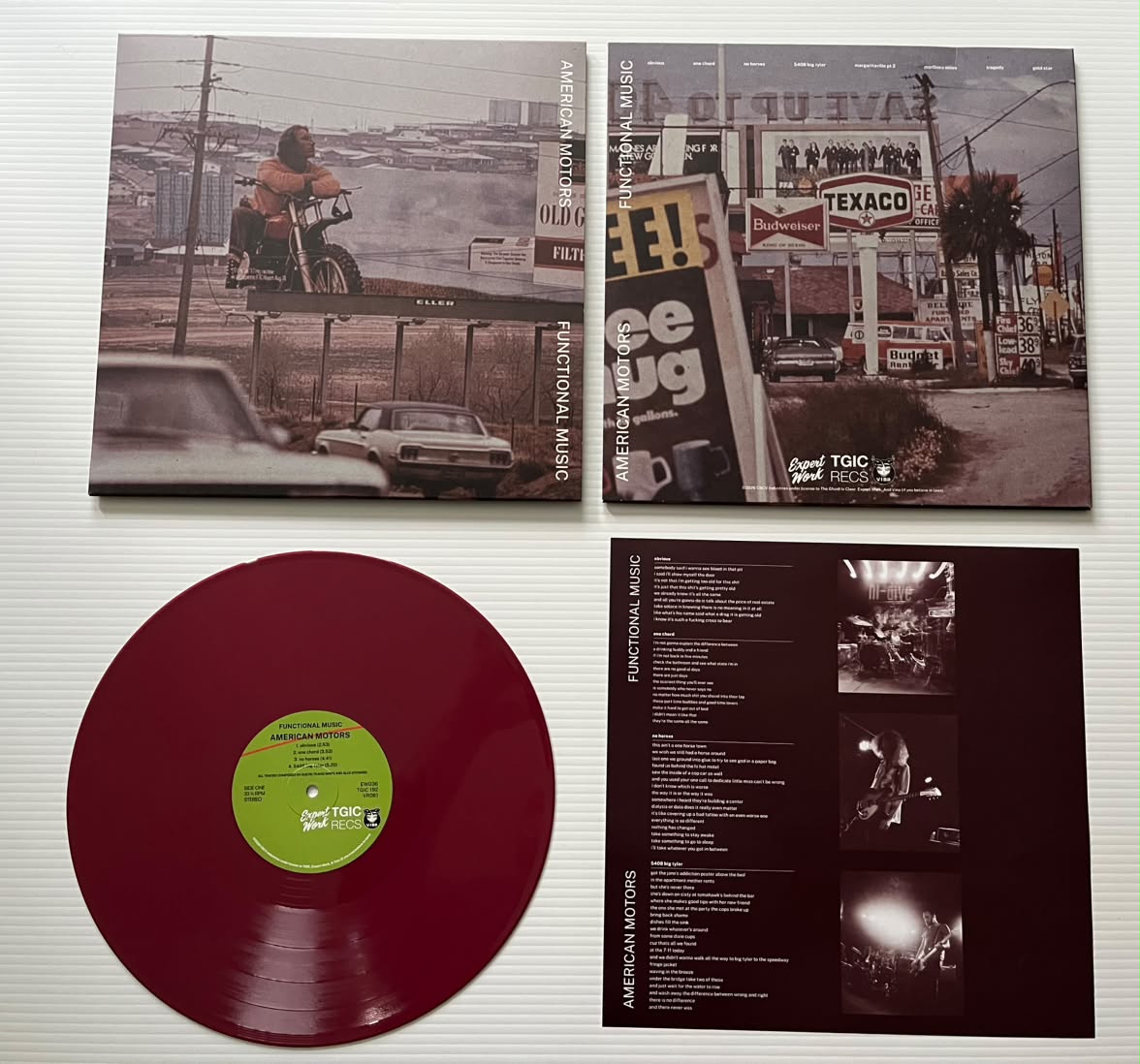 AMERICAN MOTORS - Functional Music LP