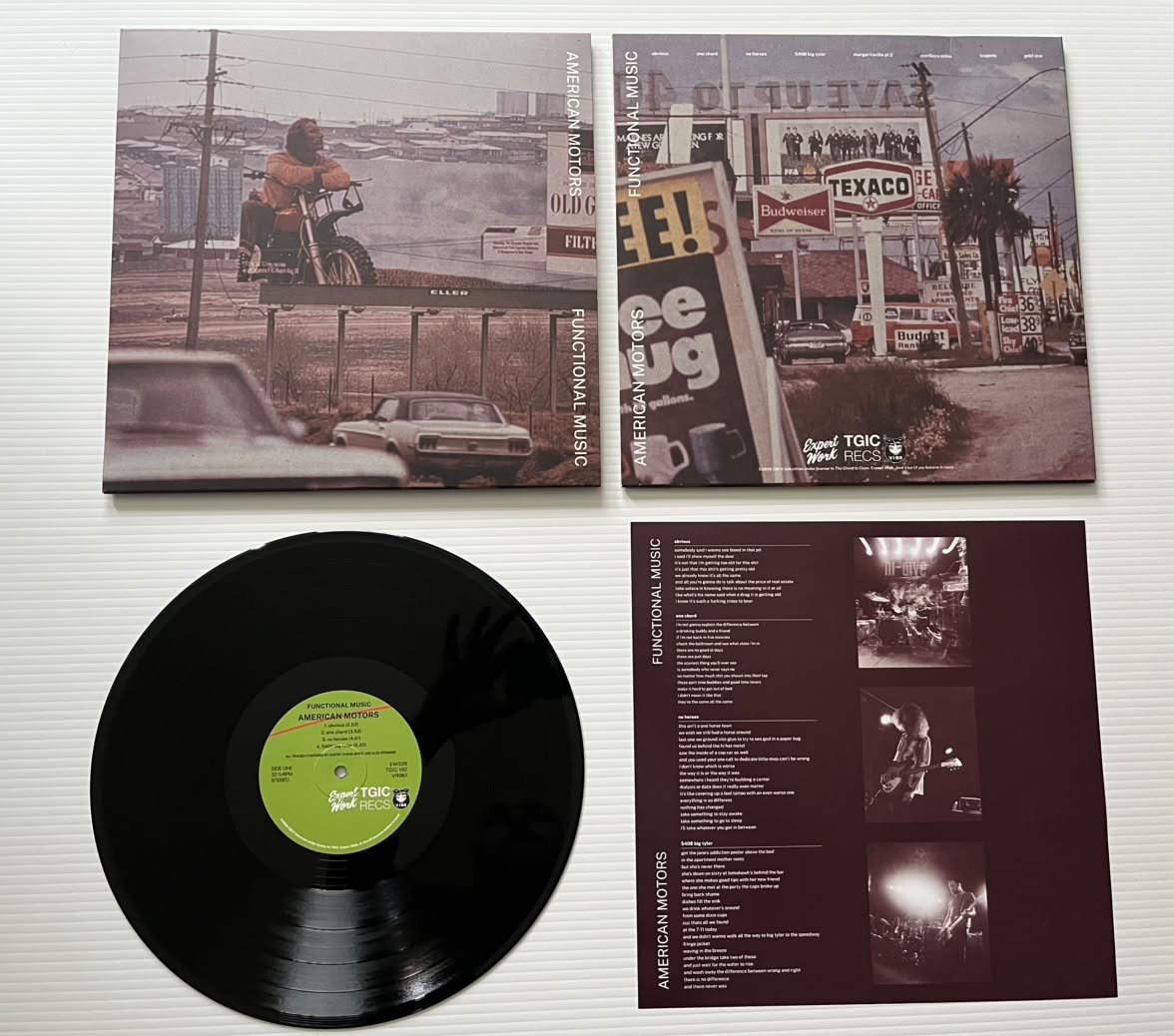 AMERICAN MOTORS - Functional Music LP