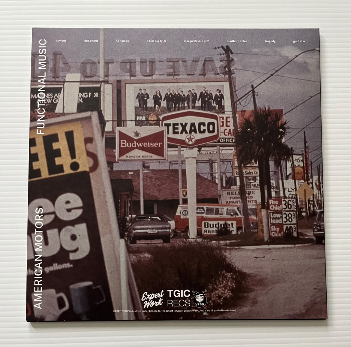 AMERICAN MOTORS - Functional Music LP