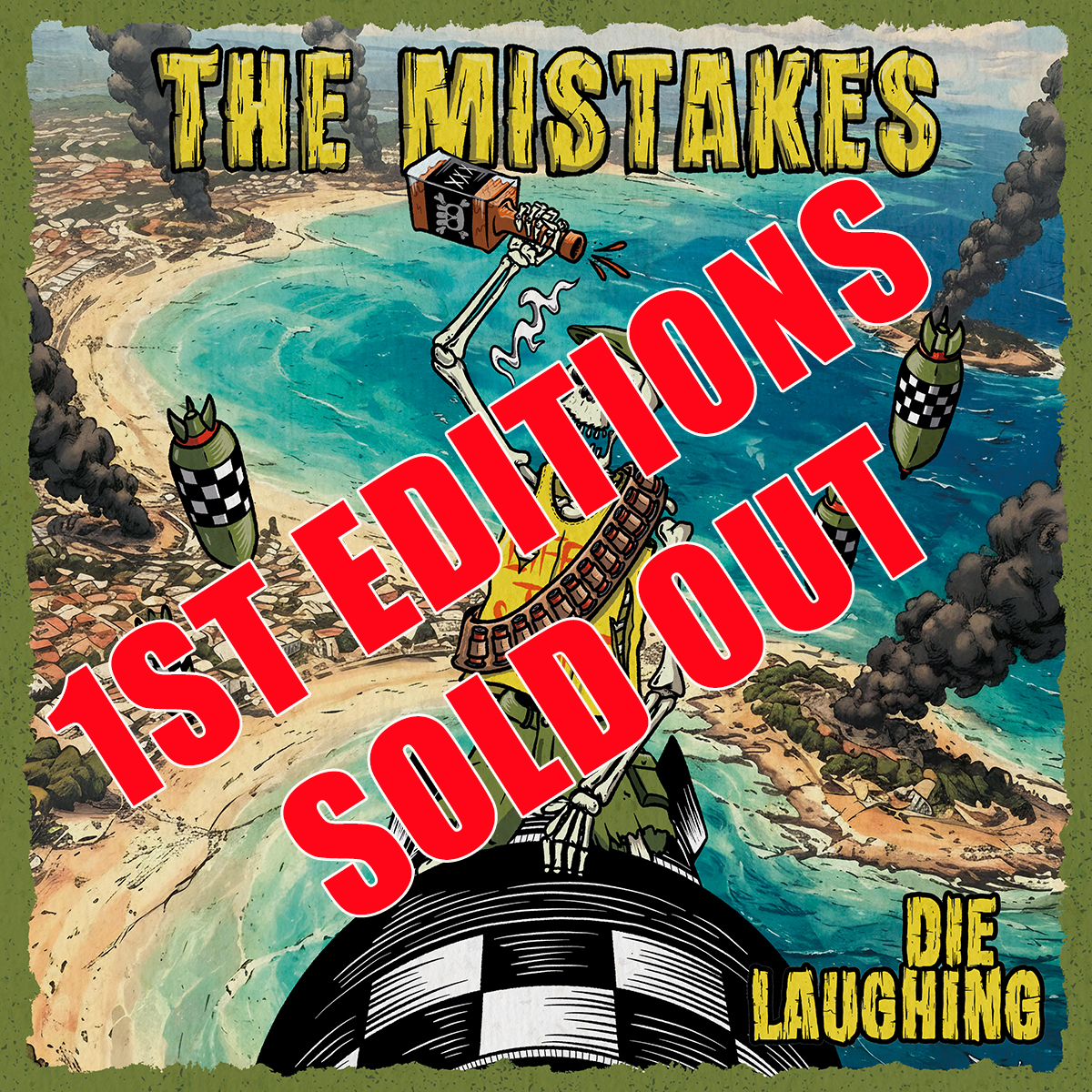 NBQ 018 The Mistakes - Die Laughing (Vinyl LP) SOLD OUT
