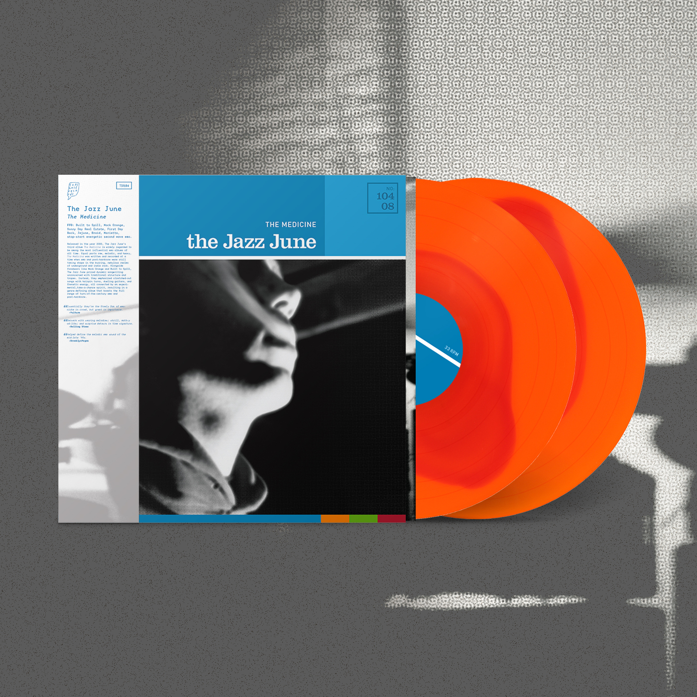 Product shots of The Jazz June - The Medicine