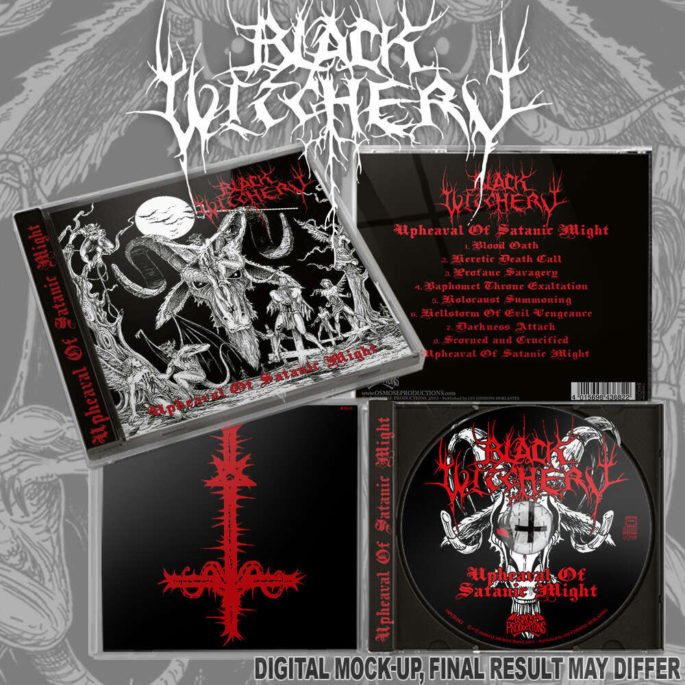 BLACK WITCHERY - Upheaval Of Satanic Might