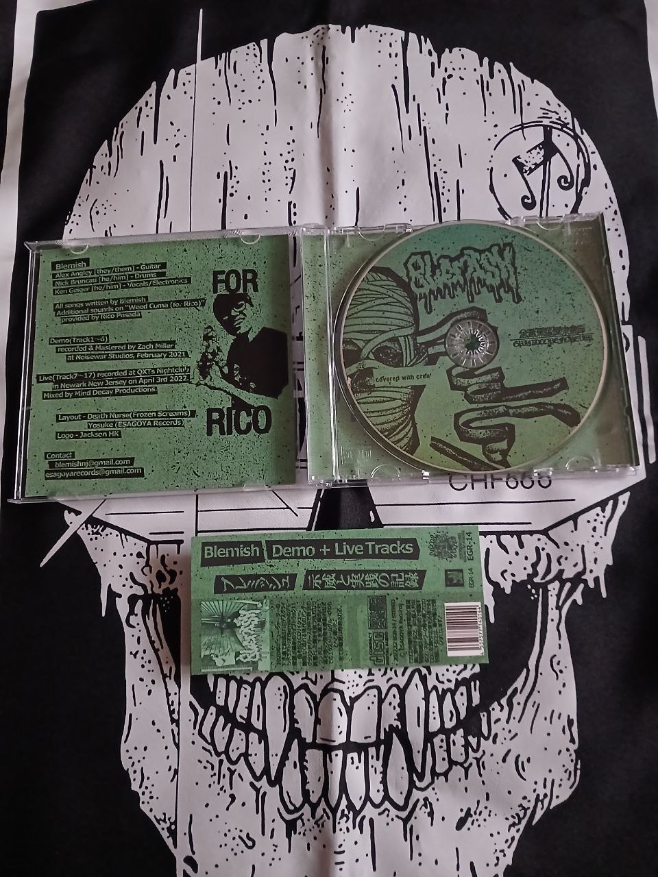 Blemish - Demo + Live Tracks (CD, Comp, 2022)