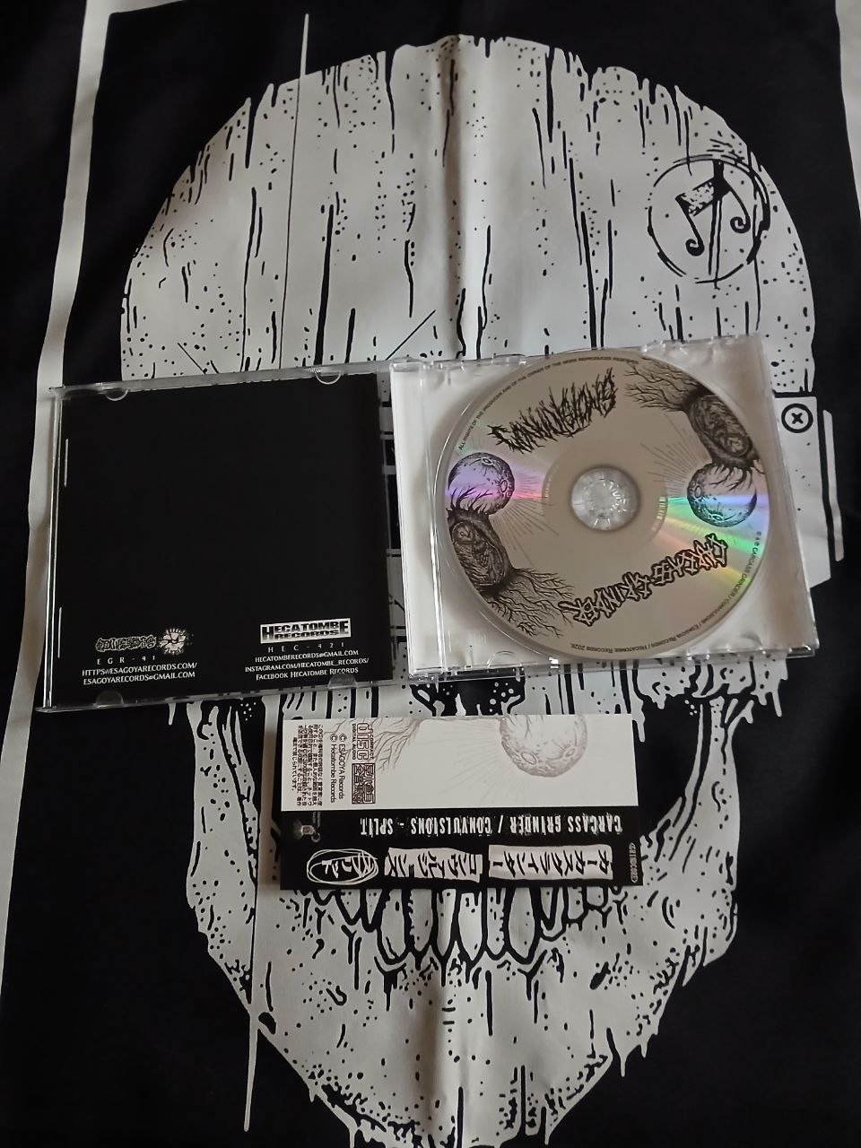Carcass Grinder / Convulsions - Split (CD, 2026)