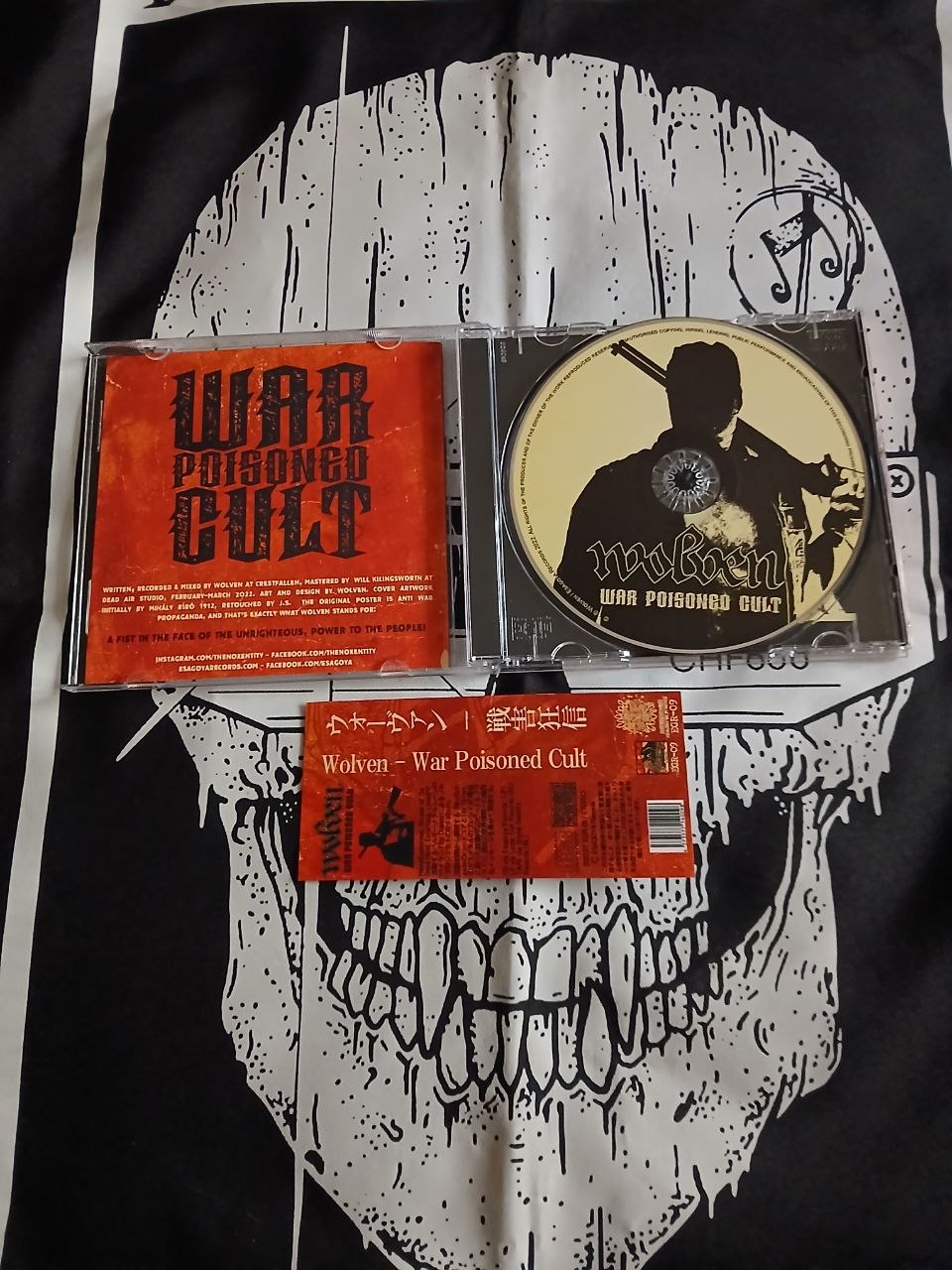 Wolven - War Poisoned Cult (CD, 2022)