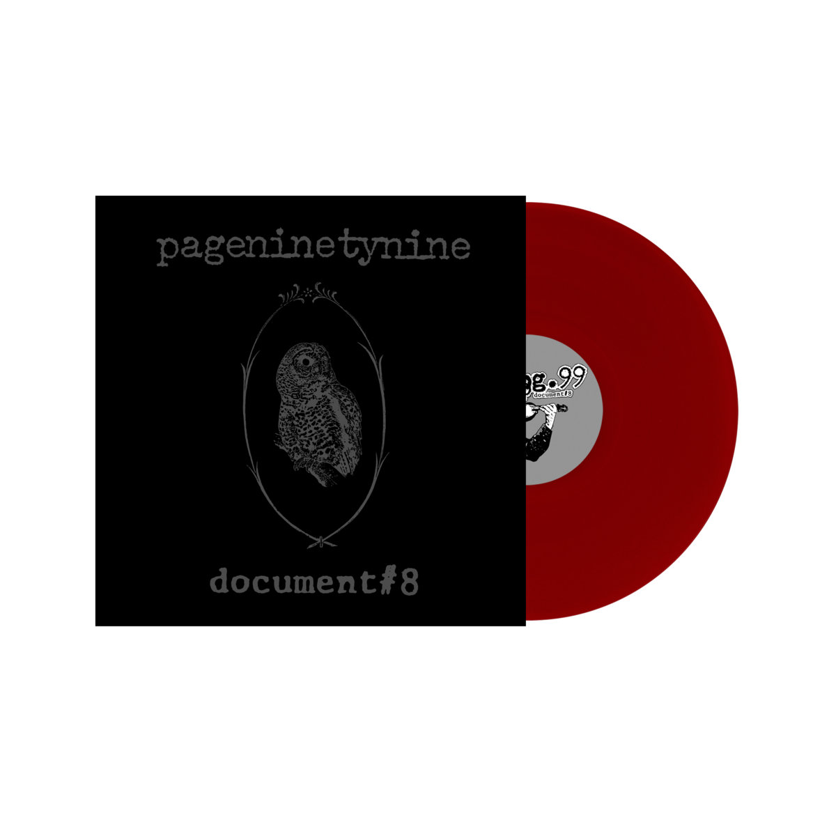 Pageninetynine - document #8 LP trasparent ruby red