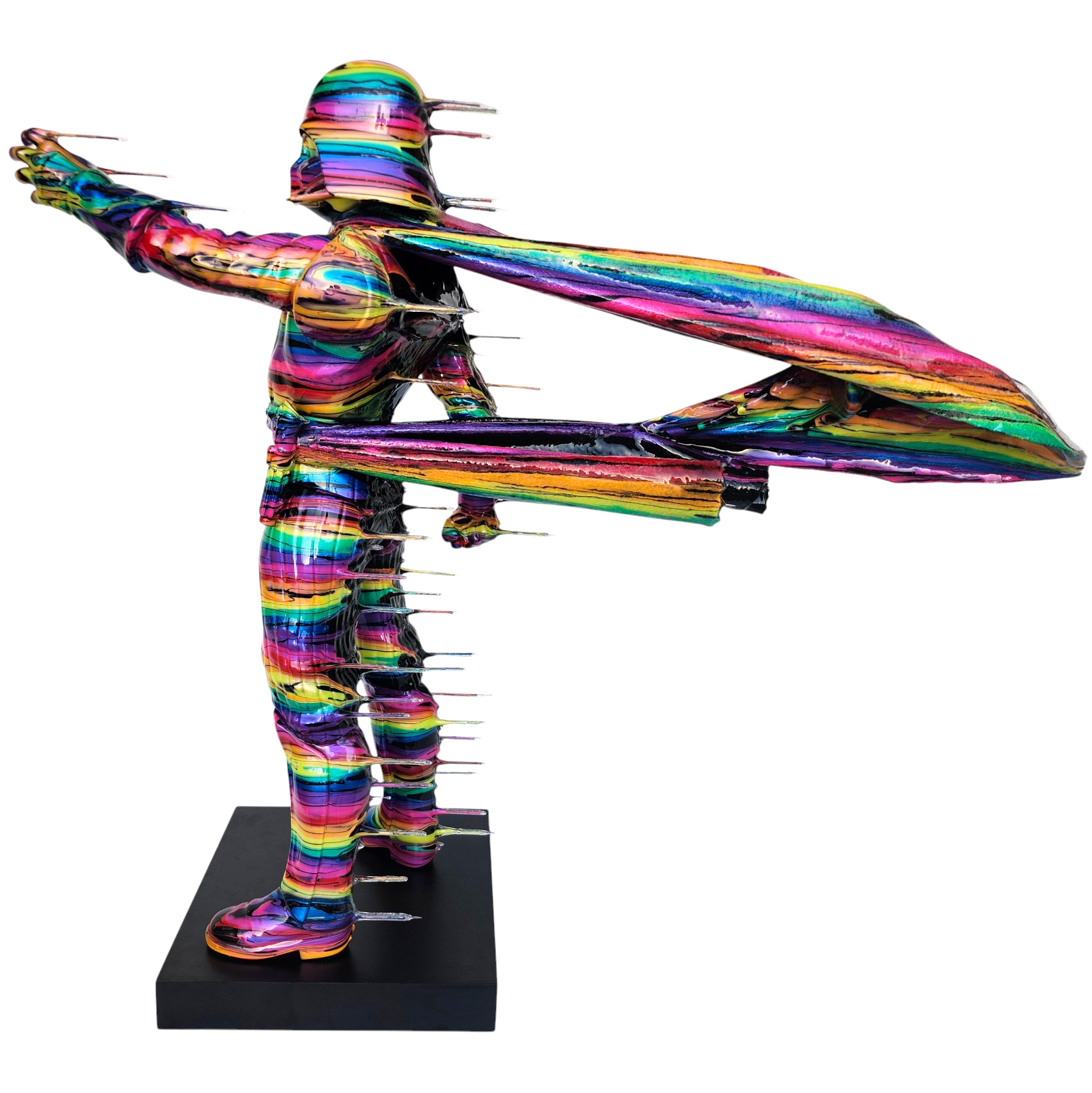 Blown Away Vader (Lrg) - Dark Rainbow