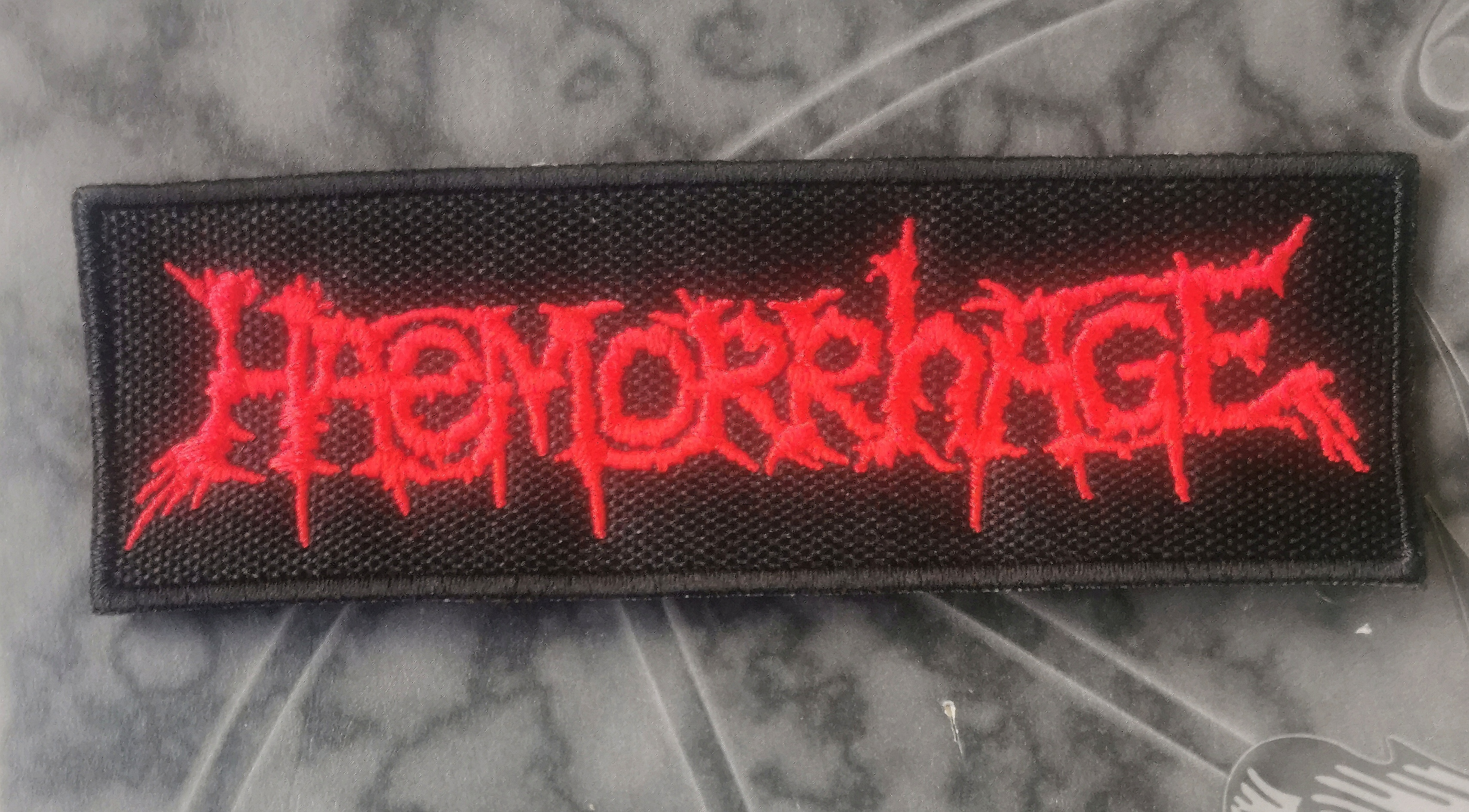 HAEMORRHAGE - Logo patch
