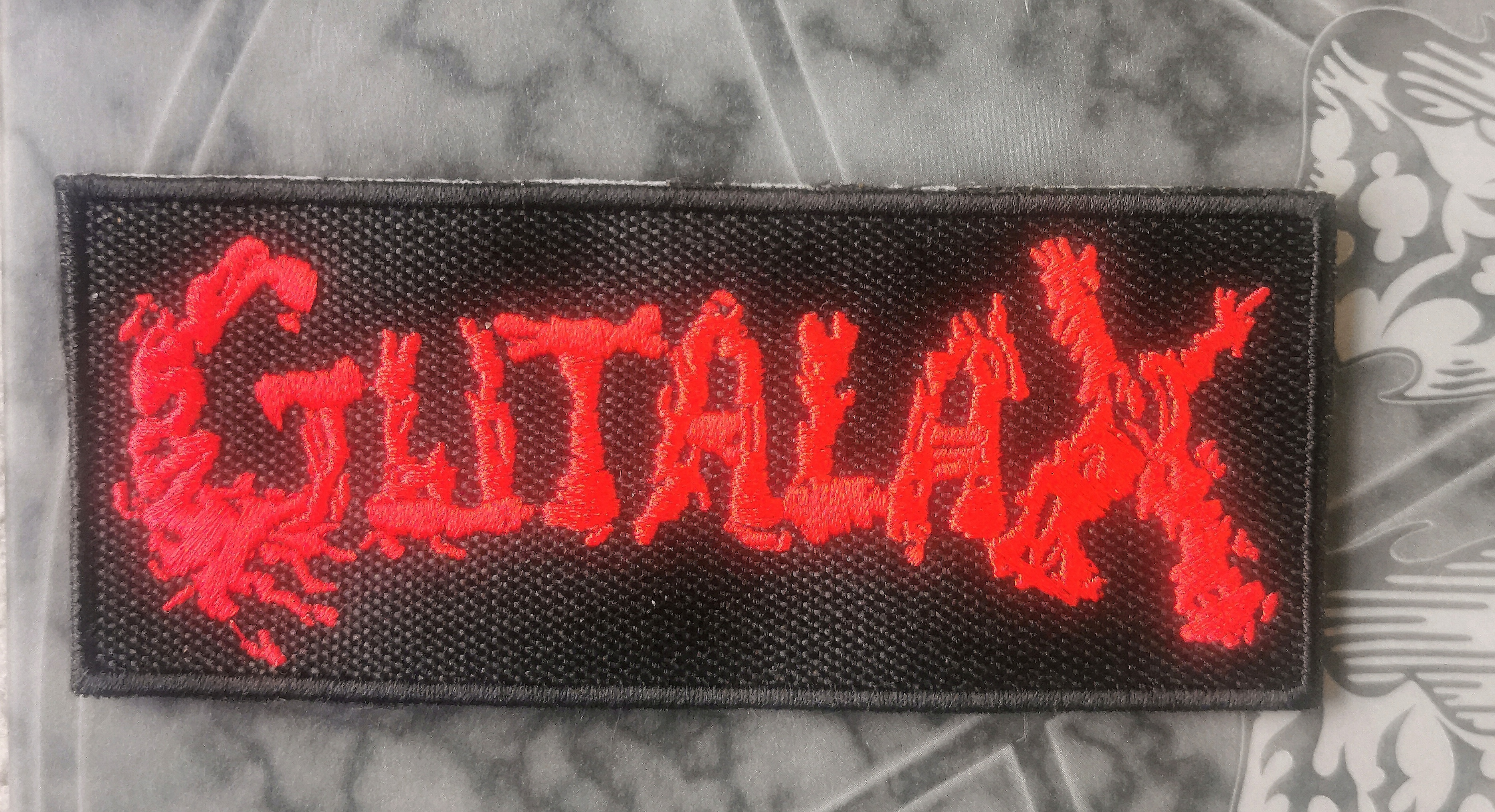 GUTALAX - Logo patch (red)