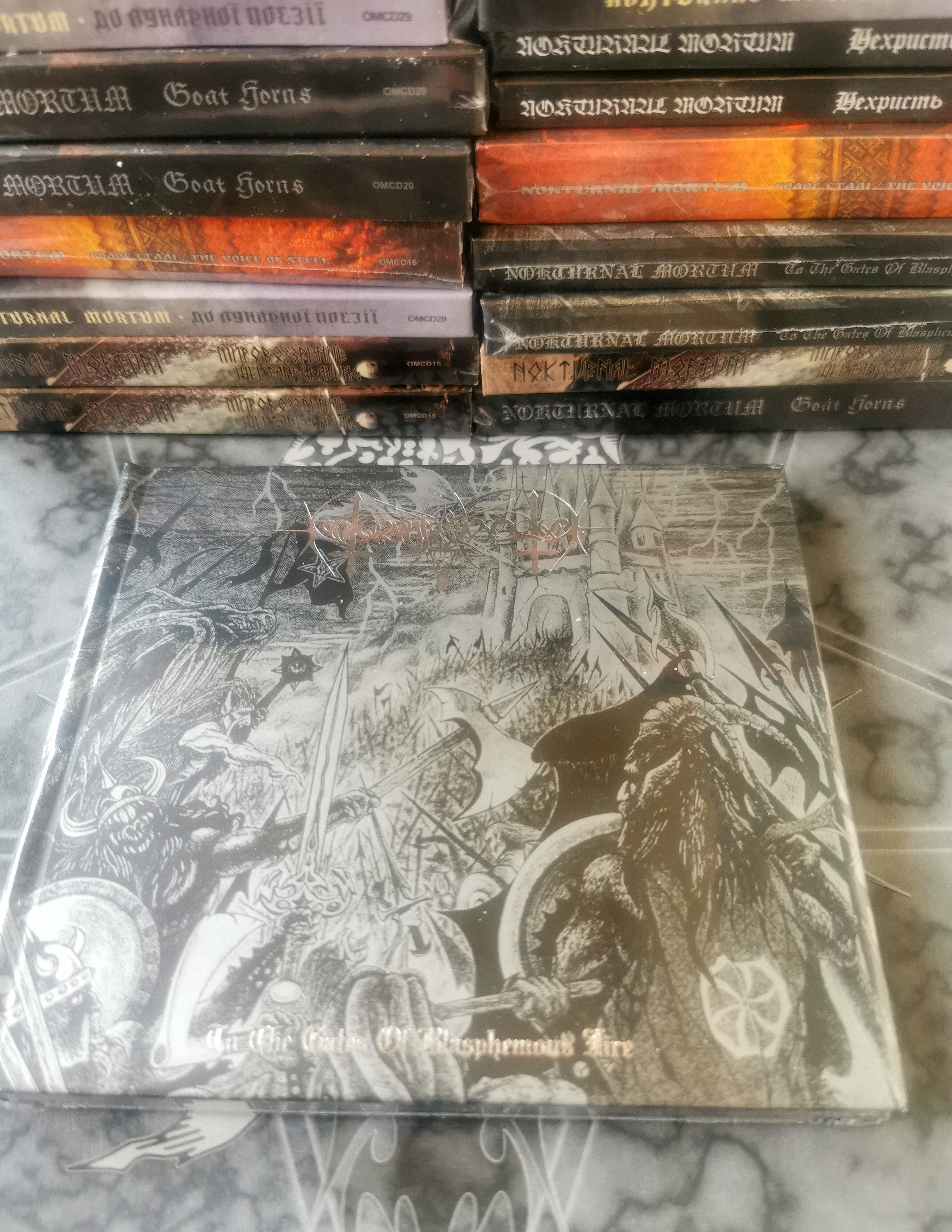 NOKTURNAL MORTUM - The Gates Of The Blasphemous Fire