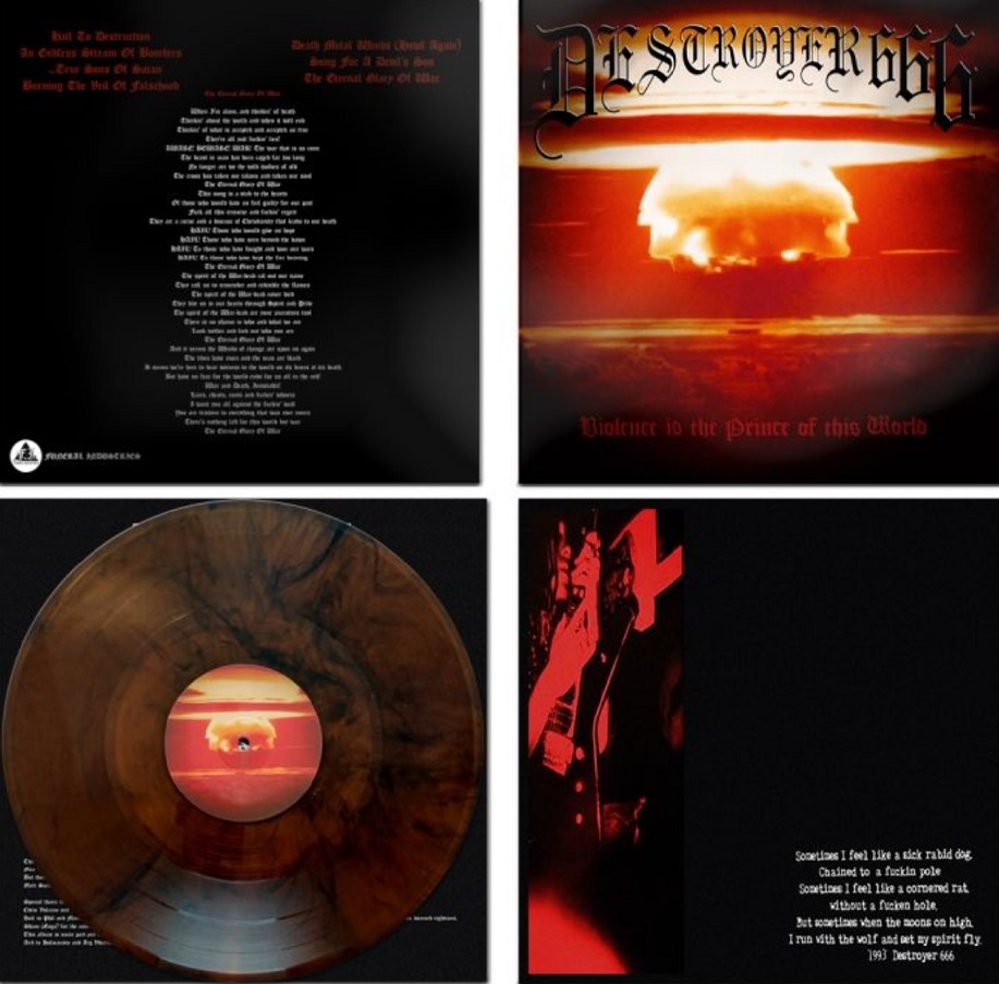 DESTROYER 666 - Violence is the Prince of this World LP