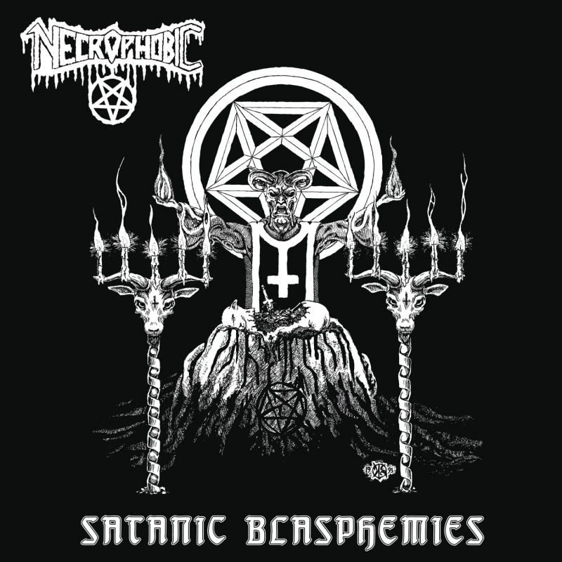 NECROPHOBIC - Satanic Blasphemies LP