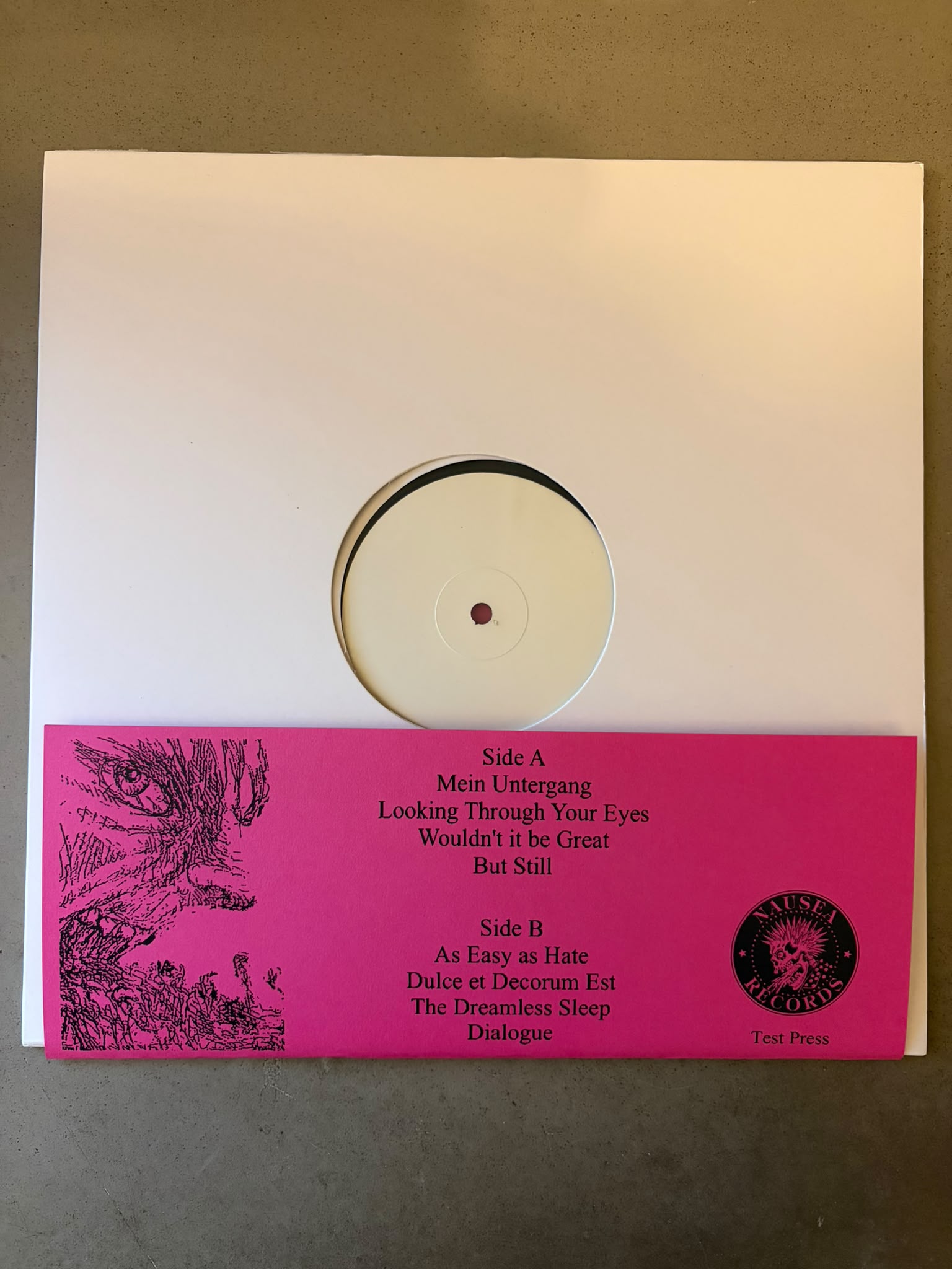 YOUR EYES - TEST PRESS