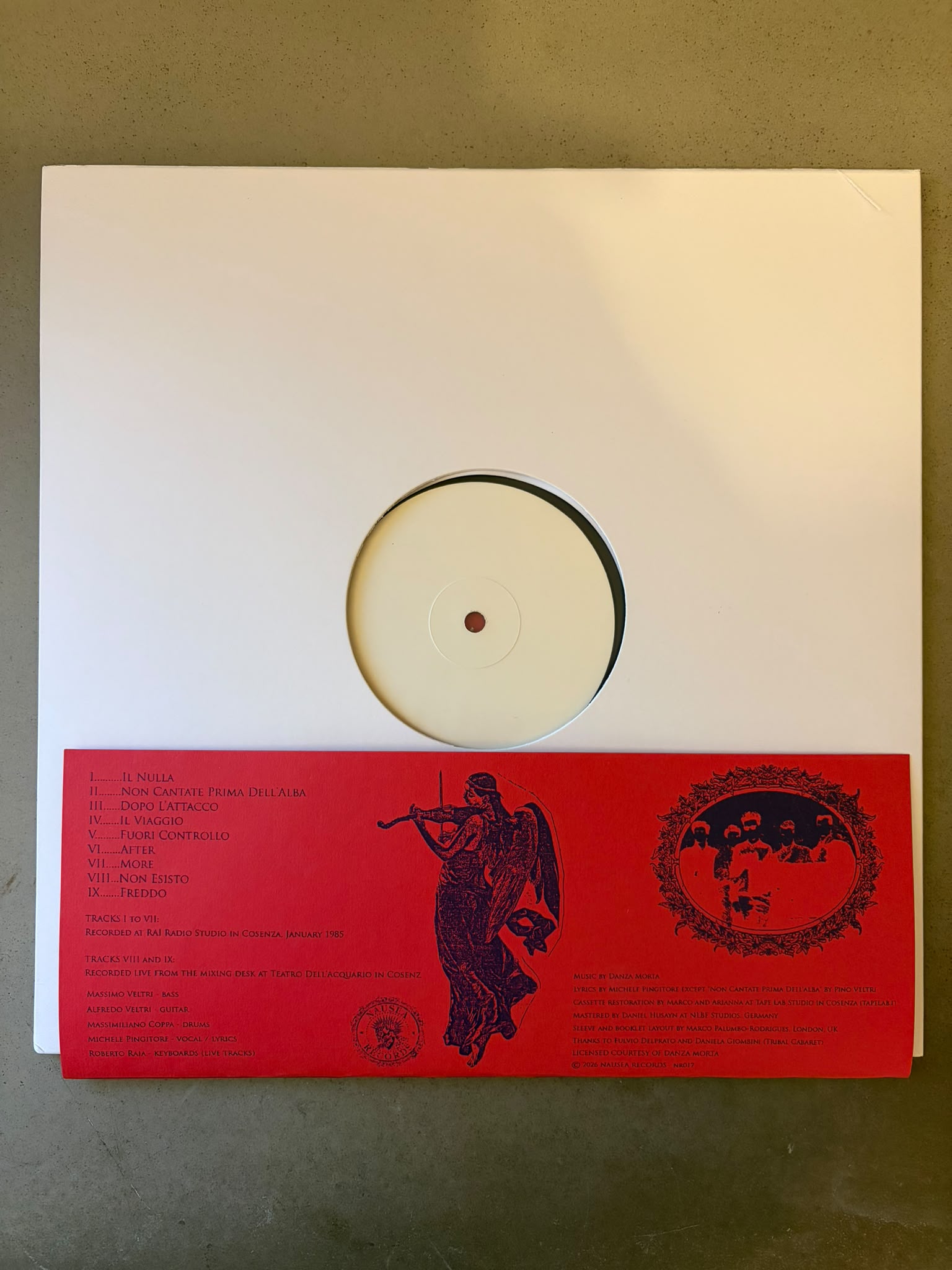 DANZA MORTA - TEST PRESS