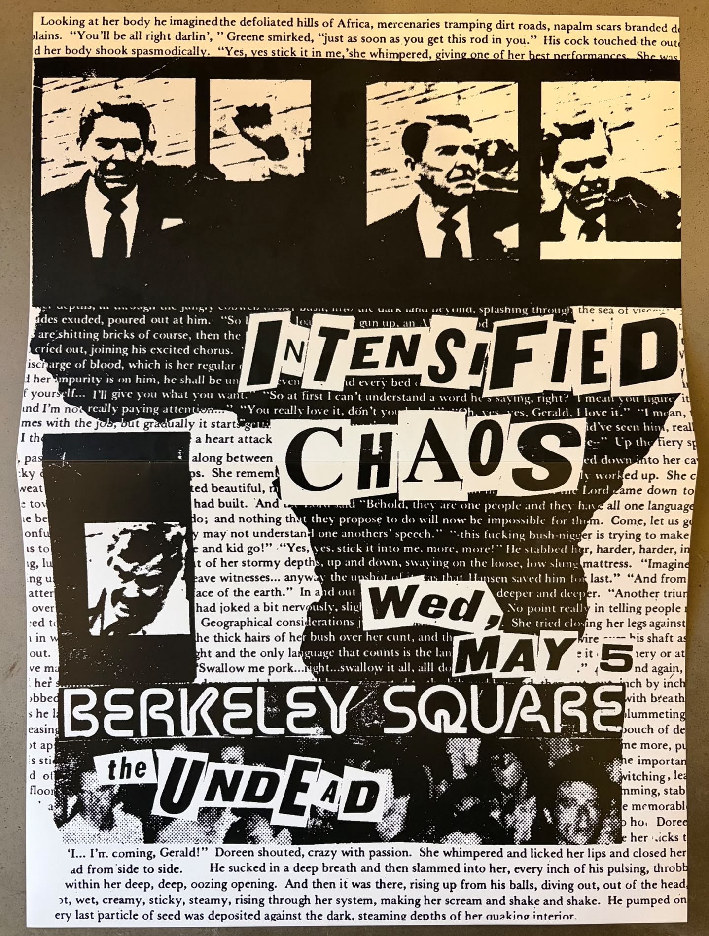 INTENSIFIED CHAOS – ALTERNATIVE COVER