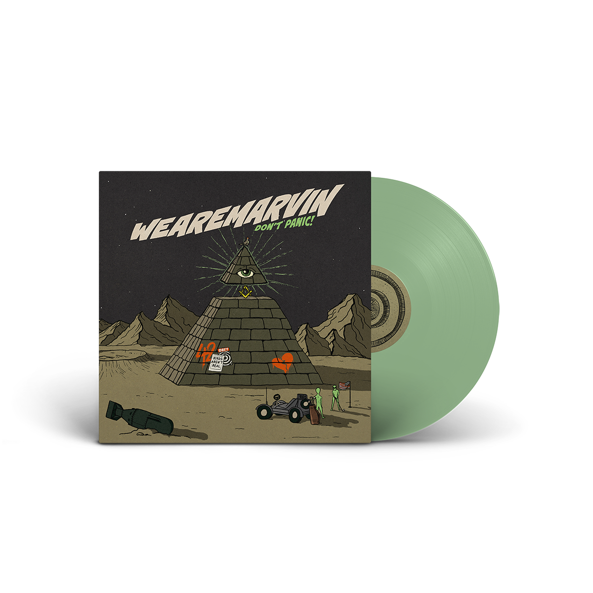 DON'T PANIC (Glow In The Dark Vinyl)
