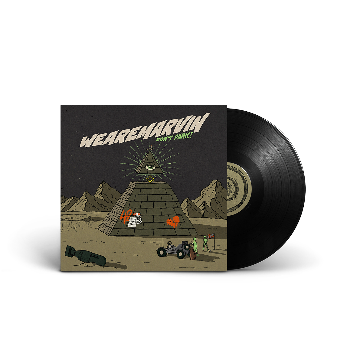 DON'T PANIC (Black Vinyl)