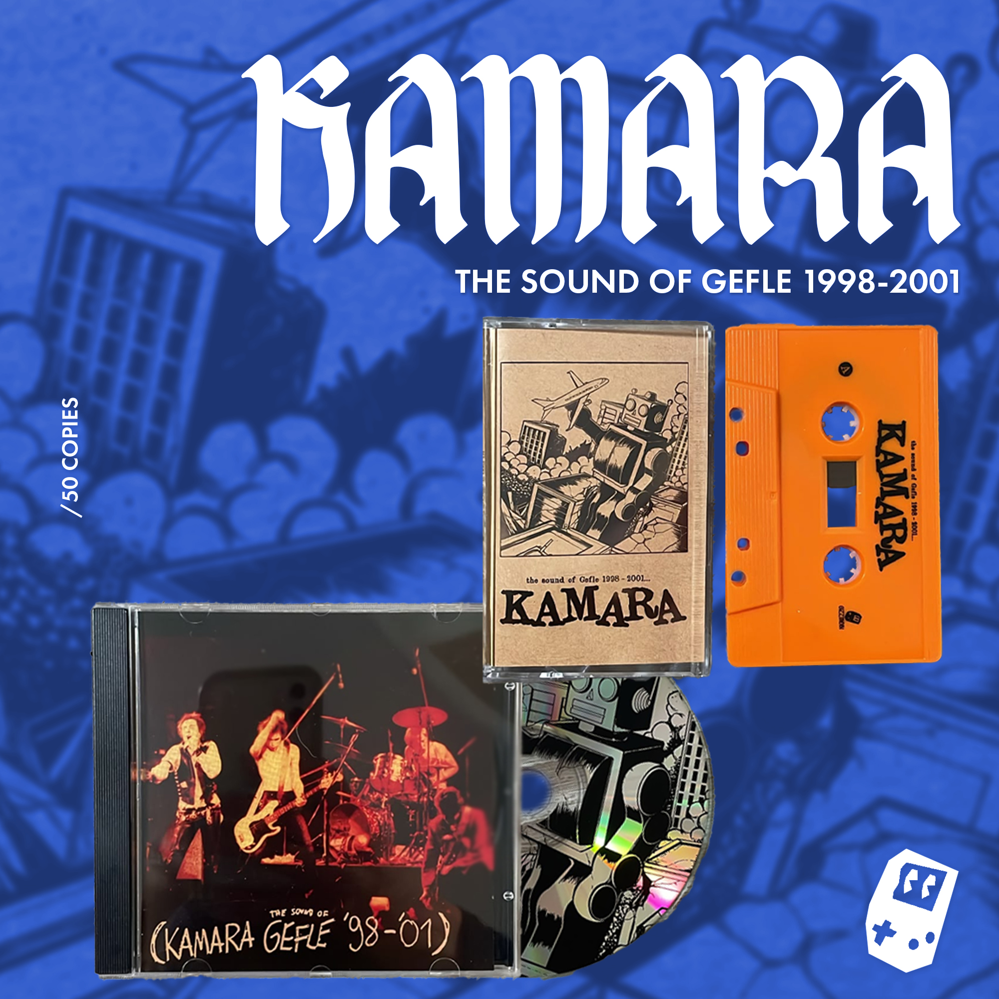 KAMARA: the Sound of Gefle 1998 - 2001 [CD & CASSETTE]